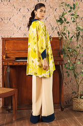 2-Pc Raw-Silk Printed Shirt with Trouser CPM-3-227